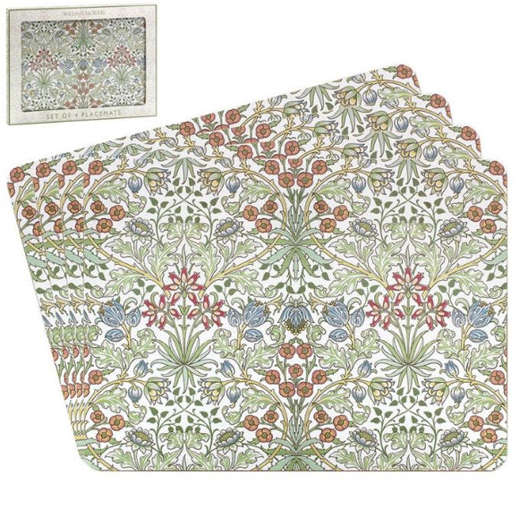 William Morris Hyacinth Set of 4 Table Placemats