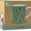 RSPB Puffin Green Coffee Mug