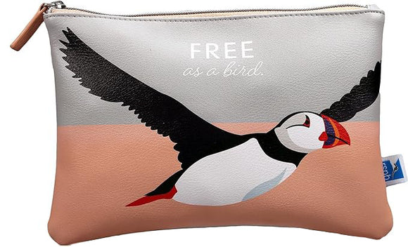 RSPB Puffin Make Up Pouch