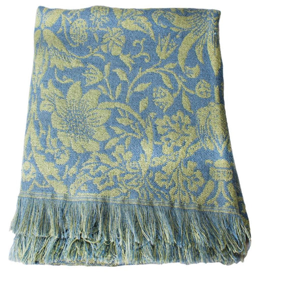 William Morris Sage Throw Blanket