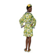 Frida Kahlo Bonito Ladies Satin Bathrobe