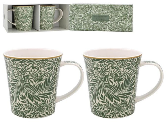 William Morris Larkspur Set of 2 Mugs