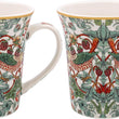 William Morris Strawberry Thief Set of 2 Mugs