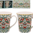 William Morris Strawberry Thief Set of 2 Mugs