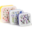 Nectar Meadows Set of 3 Plastic Stacking Lunchboxes