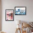 A2 Black MDF Poster Frame