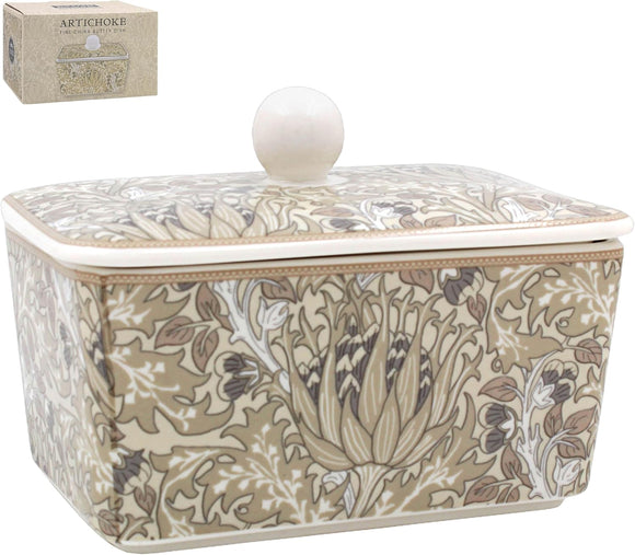 William Morris Artichoke Butter Dish