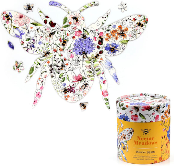 Nectar Meadows Bee 130pc Jigsaw