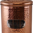Hammered Copper Biscuit Tin