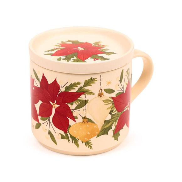 Christmas Botanicals Coffee Mug & Coaster Set