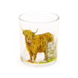Jan Pashley Highland Cow Set of 2 Glasses