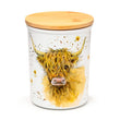 Highland Coo Cow Set Of 2 RPET Storage Jars