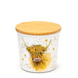 Highland Coo Cow Set Of 2 RPET Storage Jars