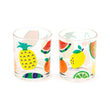 Summer Fruits Set of 2 Glasses