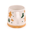 Christmas Gingerbread Man Stoneware Mug