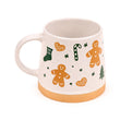 Christmas Gingerbread Man Stoneware Mug