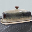 Elements Reactive Glaze Butter Dish