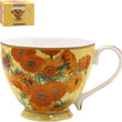 Van Gogh Sunflowers Footed Mug