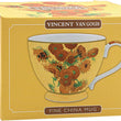 Van Gogh Sunflowers Footed Mug