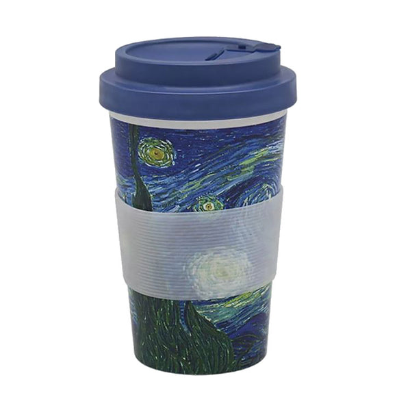 Van Gogh Starry Night Recycled Travel Mug
