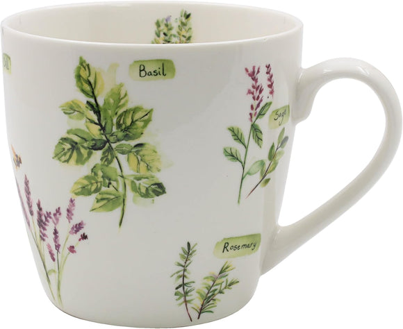 Herb Garden Breakfast Mug