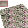William Morris Honeysuckle Set of 4 Table Placemats