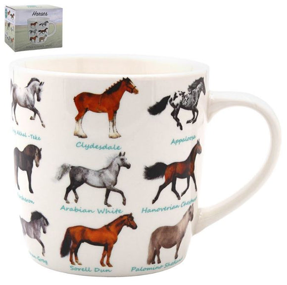 Breeds Of Horses Mug