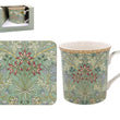 William Morris Hyacinth Mug & Coaster Set