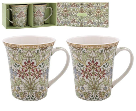 William Morris Hyacinth Set of 2 Mugs