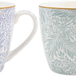 William Morris Larkspur Set of 2 Breakfast Mugs