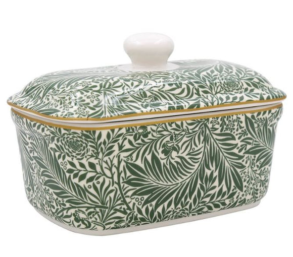 William Morris Larkspur Butter Dish
