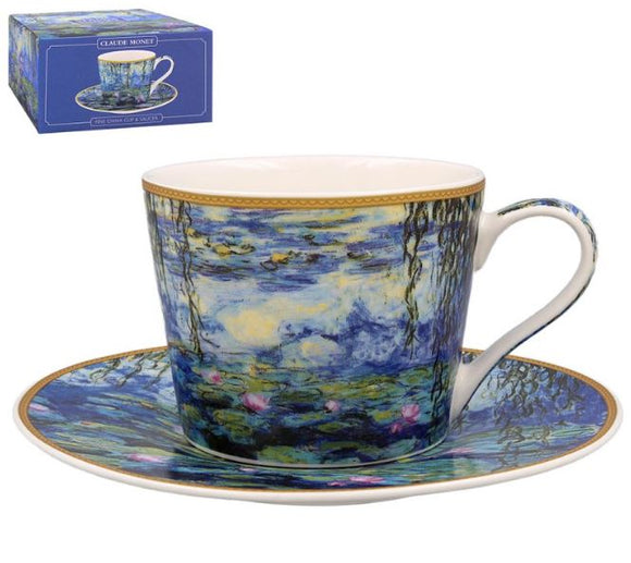 Claude Monet Water Lilies Cup & Saucer