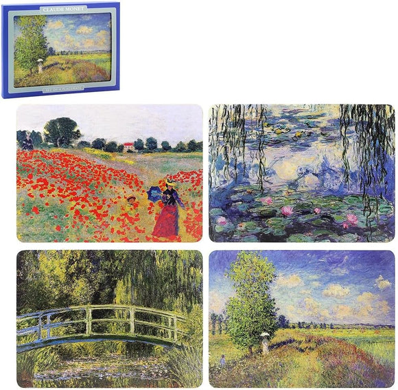 Claude Monet Set of 4 Table Placemats