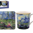Monet Water Lilies Mug & Coaster Set