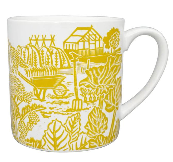Kate Heiss Mustard Mug