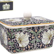 William Morris Pimpernel Blue Butter Dish