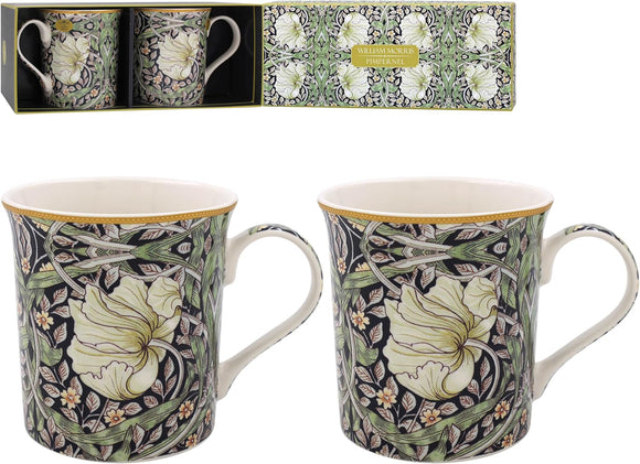 William Morris Pimpernel Set of 2 Mugs