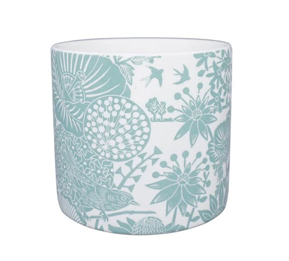 Kate Heiss Powder Blue 10cm Plant Pot