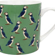 RSPB Puffin Green Coffee Mug