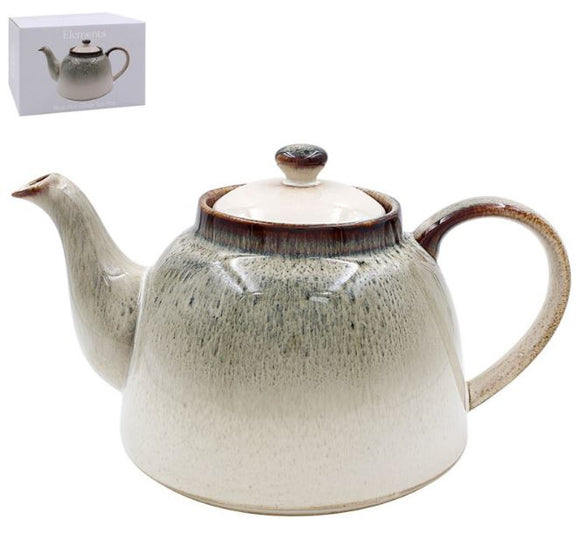 Elements Reactive Glaze Tea Pot