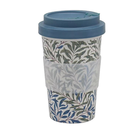William Morris Willow Bough Recycled Travel Mug