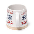 Christmas Snowflake Stoneware Mug