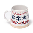 Christmas Snowflake Stoneware Mug