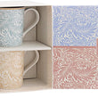 William Morris Larkspur Multi Coloured Set of 4 Mugs
