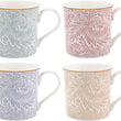 William Morris Larkspur Multi Coloured Set of 4 Mugs