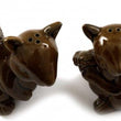Squirrels Salt and Pepper Pots