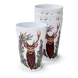 Wild Stag Set Of 4 RPET Picnic Cups