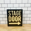 Retro Stage Door Light Box