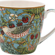 William Morris Strawberry Thief Blue Breakfast Mug