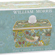 William Morris Strawberry Thief Blue Butter Dish